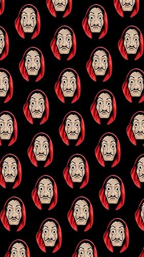 Amazon Com Money Heist Poster Wall Decor Wall Print Wallpaper Money Heist Home Decor Wall Accessories Handmade