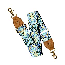 chushui Bronze Hardware Purse Strap with Brown