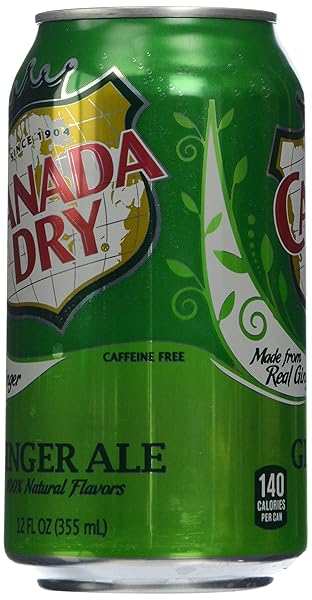 CANADA DRY GINGER ALE 12 OZ