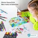 Ohuhu 100 Colour Dual Tip Pens Brush Fineliner Art Markers Set view 4