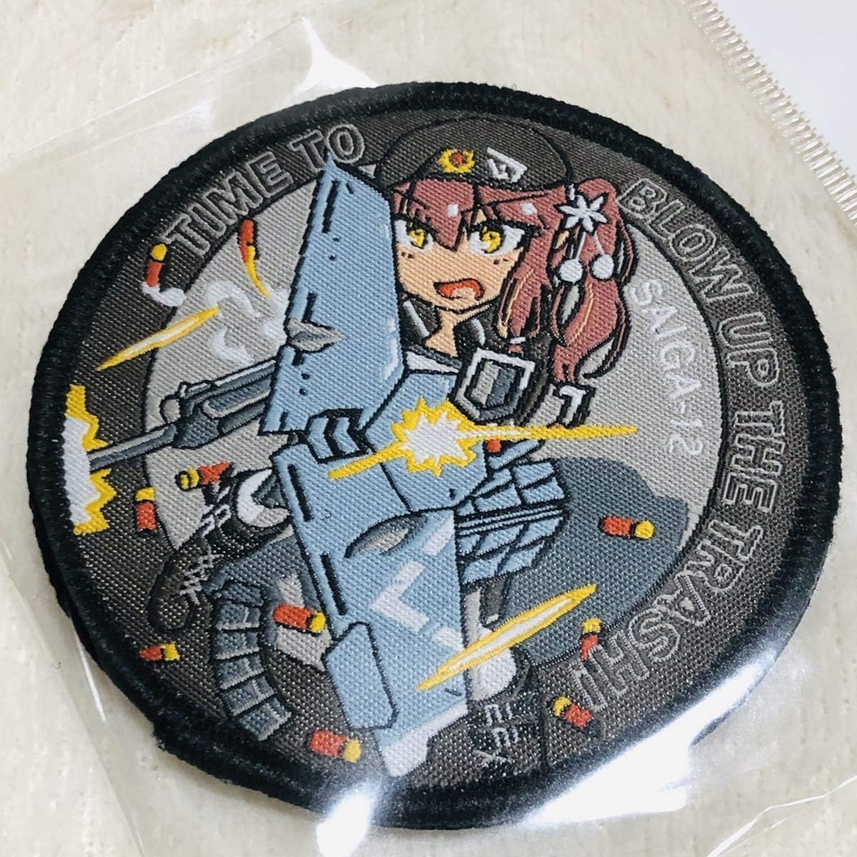 日本未発売 ドールズフロントライン Dutchko Saiga 12 刺繍ベルクロパッチ ドルフロ少女前線ワッペン サイガ ワッペン アップリケ 通販 Amazon