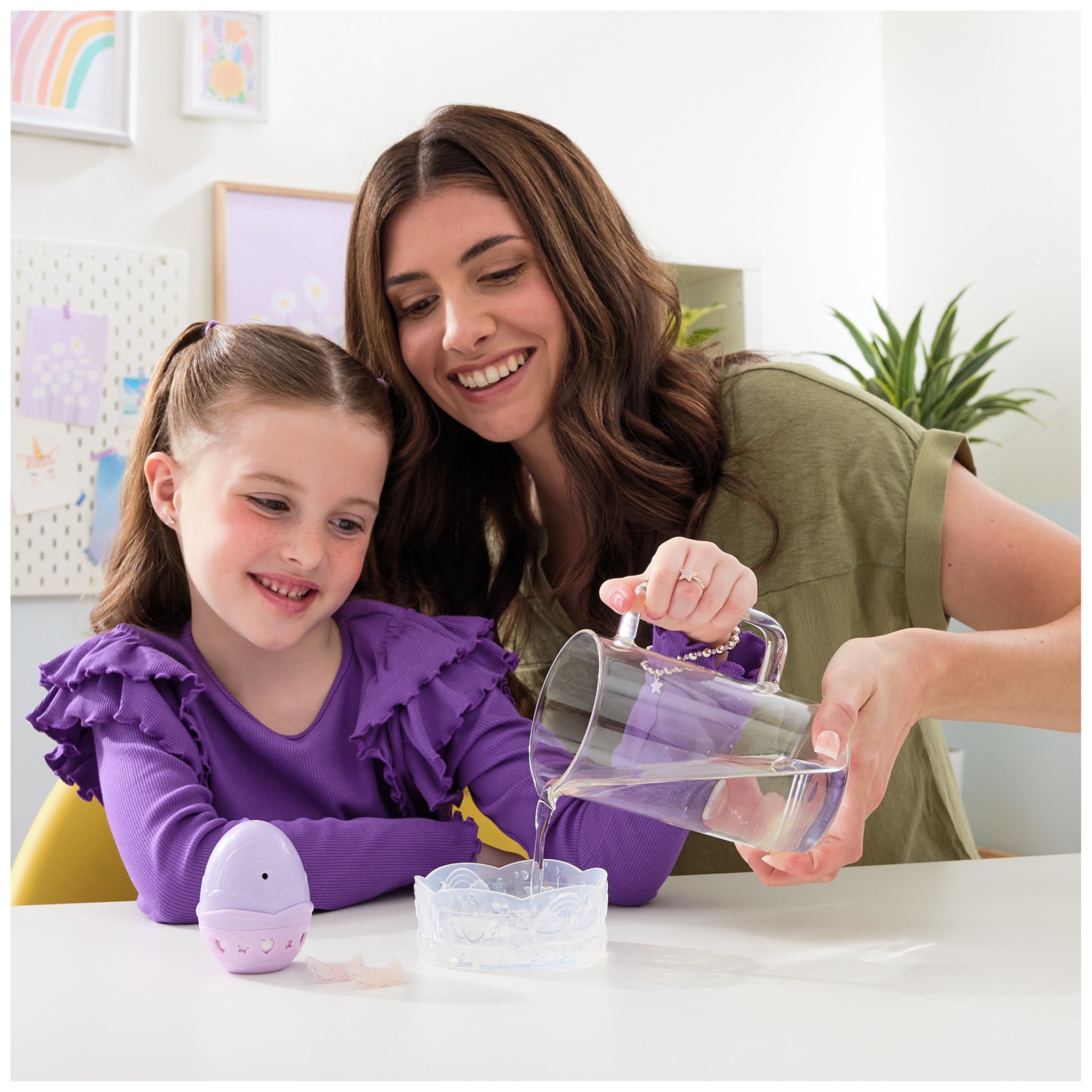 Hatchimals Alive, Rainbow Splash Fizzy Color Surprise Toy, Hatch Twins or Triplets from Color Reveal Egg (Style May Vary), Gifts & Stocking Stuffers for Girls & Boys