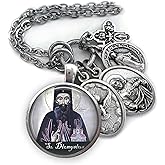 St. Dionysius Keychain, Necklace or Clip, Orthodox Patron Saint