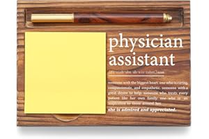 YODOCAMP Appreciation Gifts for Physician Assistant Sticky Note Holder, Thank You Gift Physician Assistant PA Week Gifts Self-Stick Note Pad Holders for Clinics or Hospitals TZP71