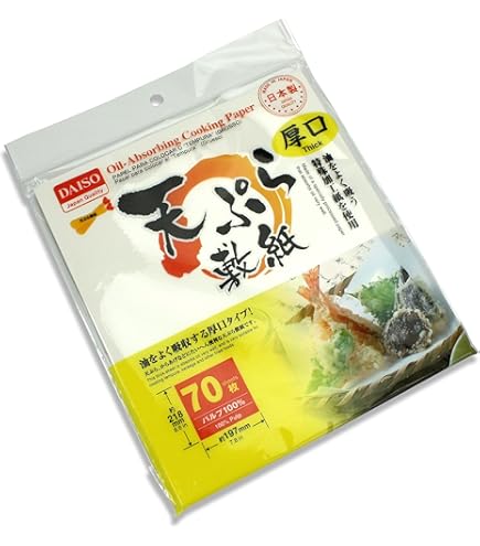 thumbnail image 2 of 100-Pack Oil Absorbing Papers - Kitchen Oil Filter Sheets For Frying & Cooking, 20cm Food Grade Scum Filters 2 of 10