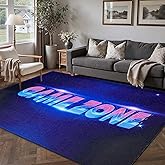 BUUGVM Gamer Rug for Game Room 3'x5' Non-Slip Machine Washable Gaming Rugs for Bedroom and Living Room Decor