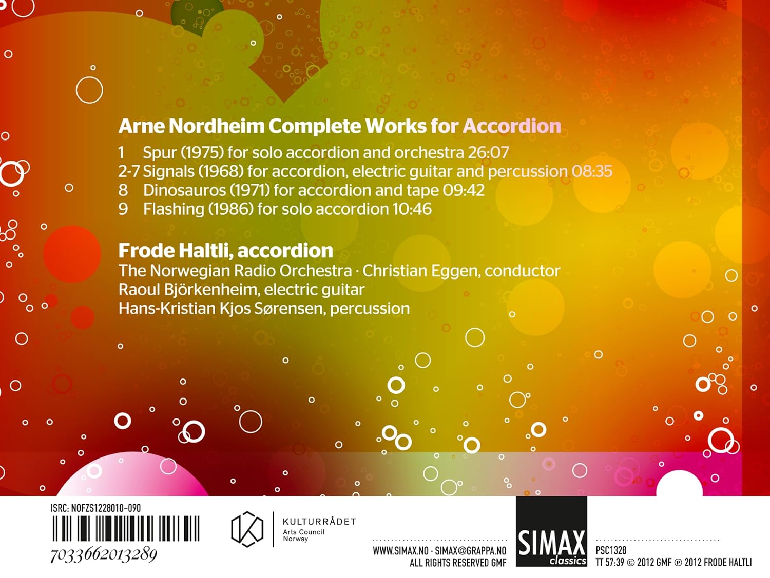 Arne Nordheim Complete Accordi Haltli Frode Eggen Christian Nordheim Arne Amazon De Musik amazon de