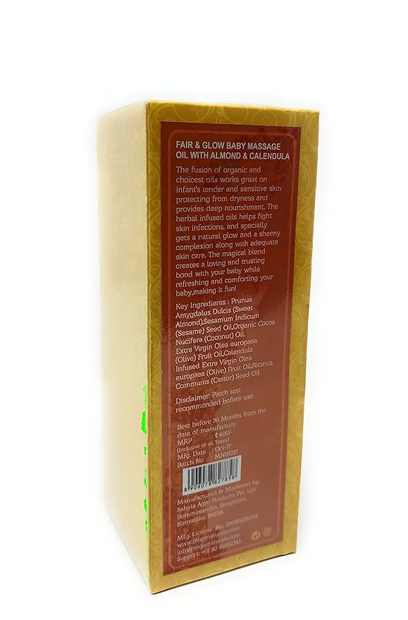 best oil for baby glowing skin