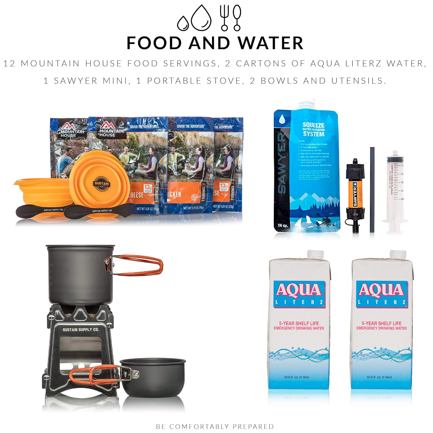 Very Popular Sustain Supply Co Essential 2 Person Emergency Survival Bag Kit Be Equipped For 72 Hours Of Disaster Preparedness With Premium Basic Supplies For 2 People Industrial Scientific Fast Shipping To Very Popular Sustain Supply Co Essential 2 Person Emergency Survival Bag Kit Be Equipped For 72 Hours Of Disaster Preparedness With Premium Basic Supplies For 2 People Industrial Scientific Fast Shipping To