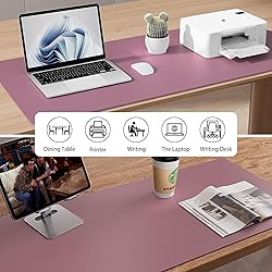 Aothia Leather Office Desk Mouse Pad