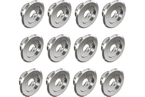 REPELFIRE Retrofit Recessed Fire Sprinkler Escutcheon 1/2 in. IPS - Split 3 Piece in Chrome Plated - Depth Adjustment Range up to 3/4 in. for Fire Sprinkler Trim