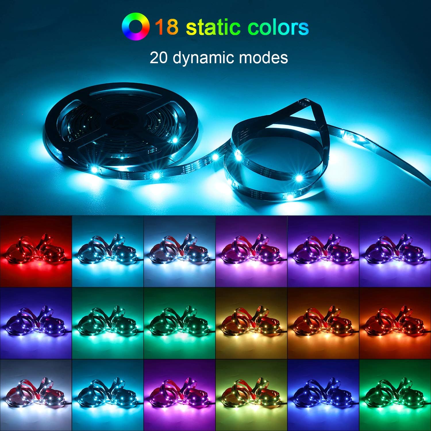 Led Strip Lights for tv, AILBTON TV LED Backlight RGB Strip USB Powered