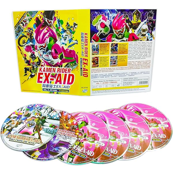 Premium Members DVD セット Amazon.com: KAMEN RIDER EX-AID - COMPLETE ANIME TV SERIES