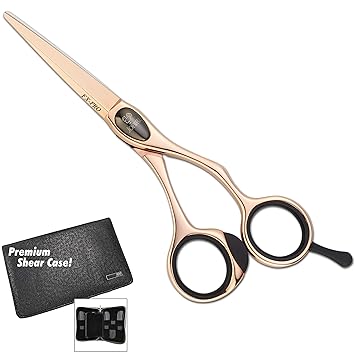 rose gold professional shears