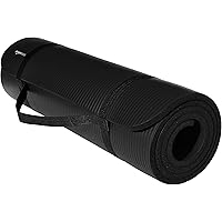 AmazonBasics 1/2-Inch Extra Thick Exercise Yoga Mat