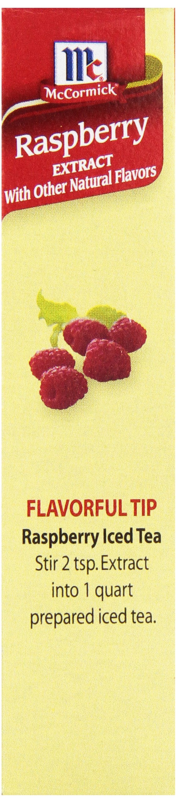McCormick Raspberry Extract With Other Natural Flavors, 1 Fl Oz (Pack