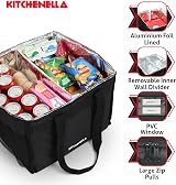 Kitchenella 40 Litre Thermal Delivery Bag 38x38x32cm Insulated view 8