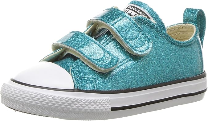 coated glitter hook and loop chuck taylor all star