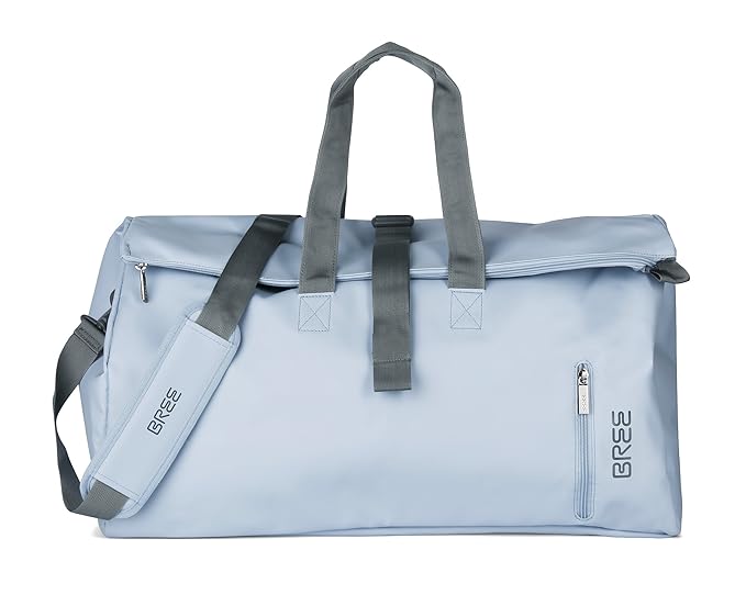 BREE Punch 714 | Reisetasche aus LKW-Plane | skydiver-hellblau