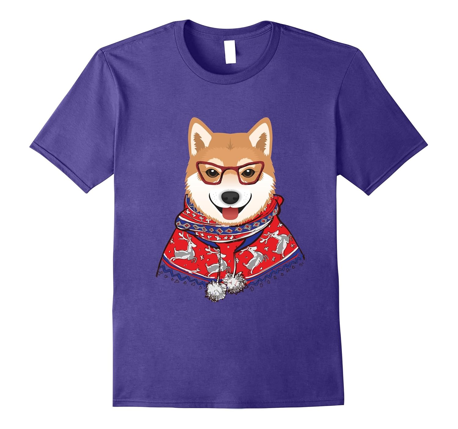 Sweater Shiba Inu Dog Christmas T-shirt-ANZ