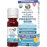MaryRuth Organics Baby Probiotic Drops | Liquid Precision Probiotics for Digestive Health | Colic Calm | Occasional Colic Baby Relief | USDA Organic | Vegan | Baby Essentials| 30 Servings