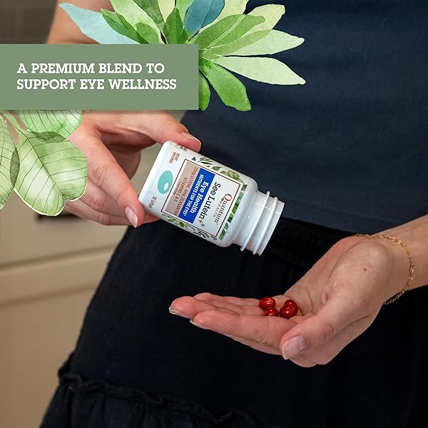 QUANTUM HEALTH SEE LUTEIN+, LUTEIN & ZEAXANTHIN EYE SUPPLEMENT, WITH EYE VITAMINS C AND E, HELPS MAINTAIN OVERALL EYE HEALTH – 30 SOFTGELS, 30-DAY SUPPLY