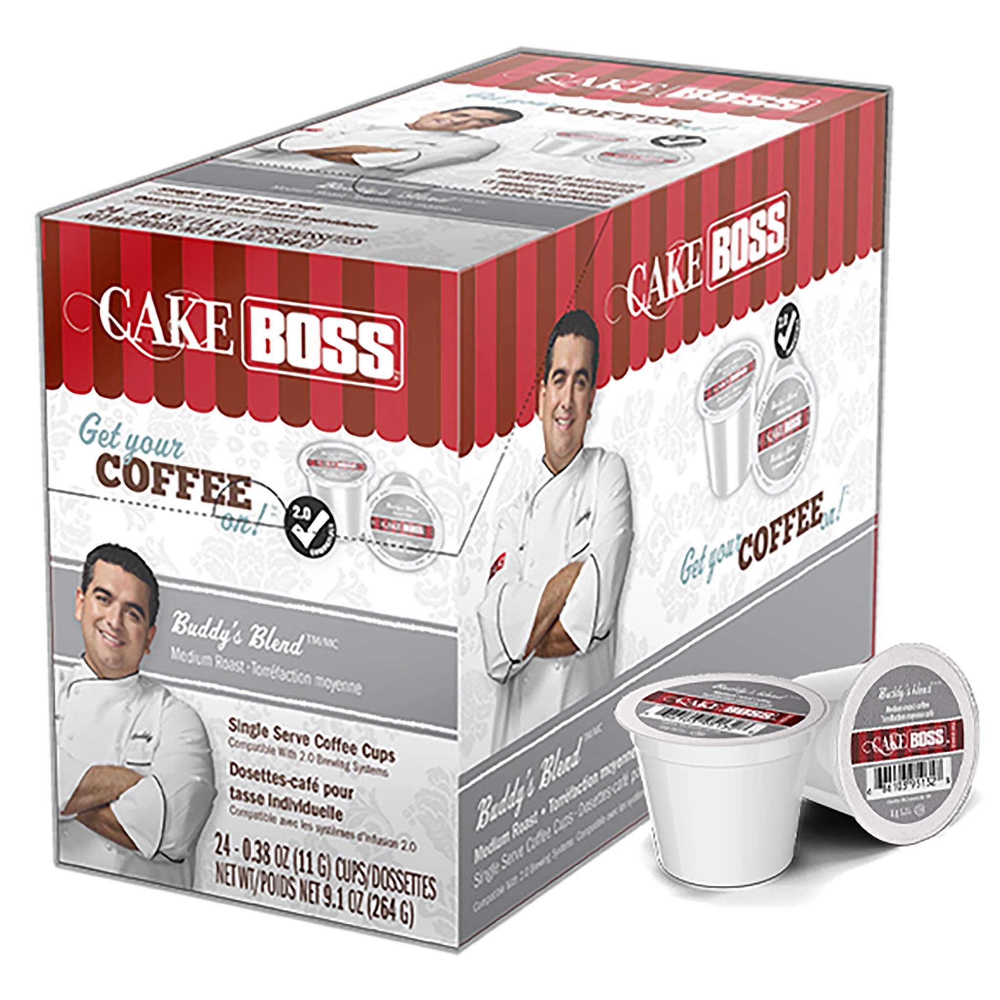 Cake Boss Coffee, Buddy's Blend, 24 Count