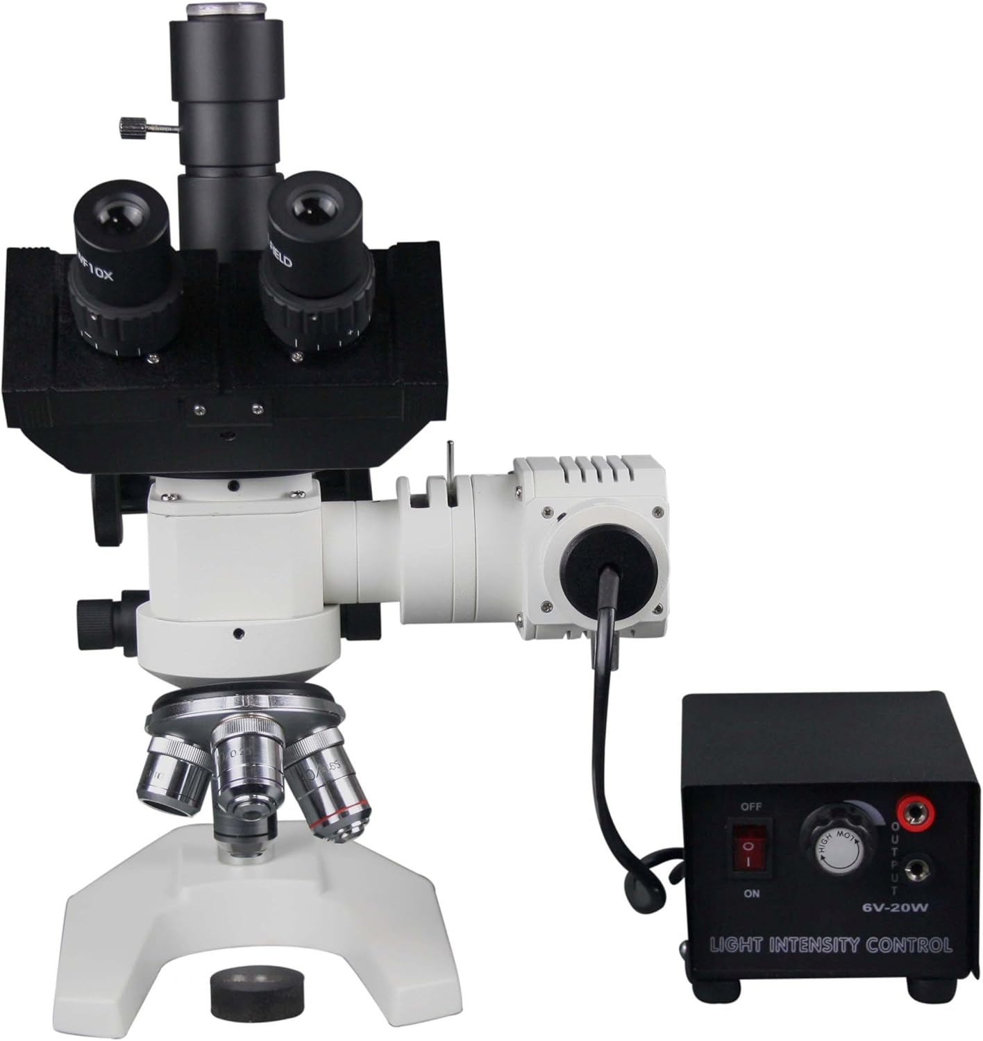 Radical 1200x Trinocular Metallurgy Microscope w 3Mp USB Camera