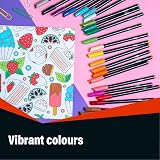 BIC Intensity Felt Tip Pens 12 Pack Vibrant Colouring Set view 2