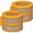 PH03 Carbon Fiber Evaporator Filter Replacement Compatible with Dyson PH01 PH02 PH03 PH04 PH3A Air Cleaner Purifier Humidifier Replacement Parts, 2 Pack