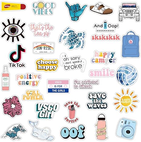 stickers for hydro flask amazon