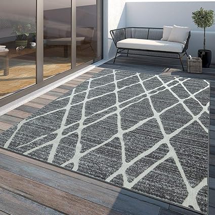 Tt Home Tapis Outdoor Moderne Résistant Aux Intempéries Pour