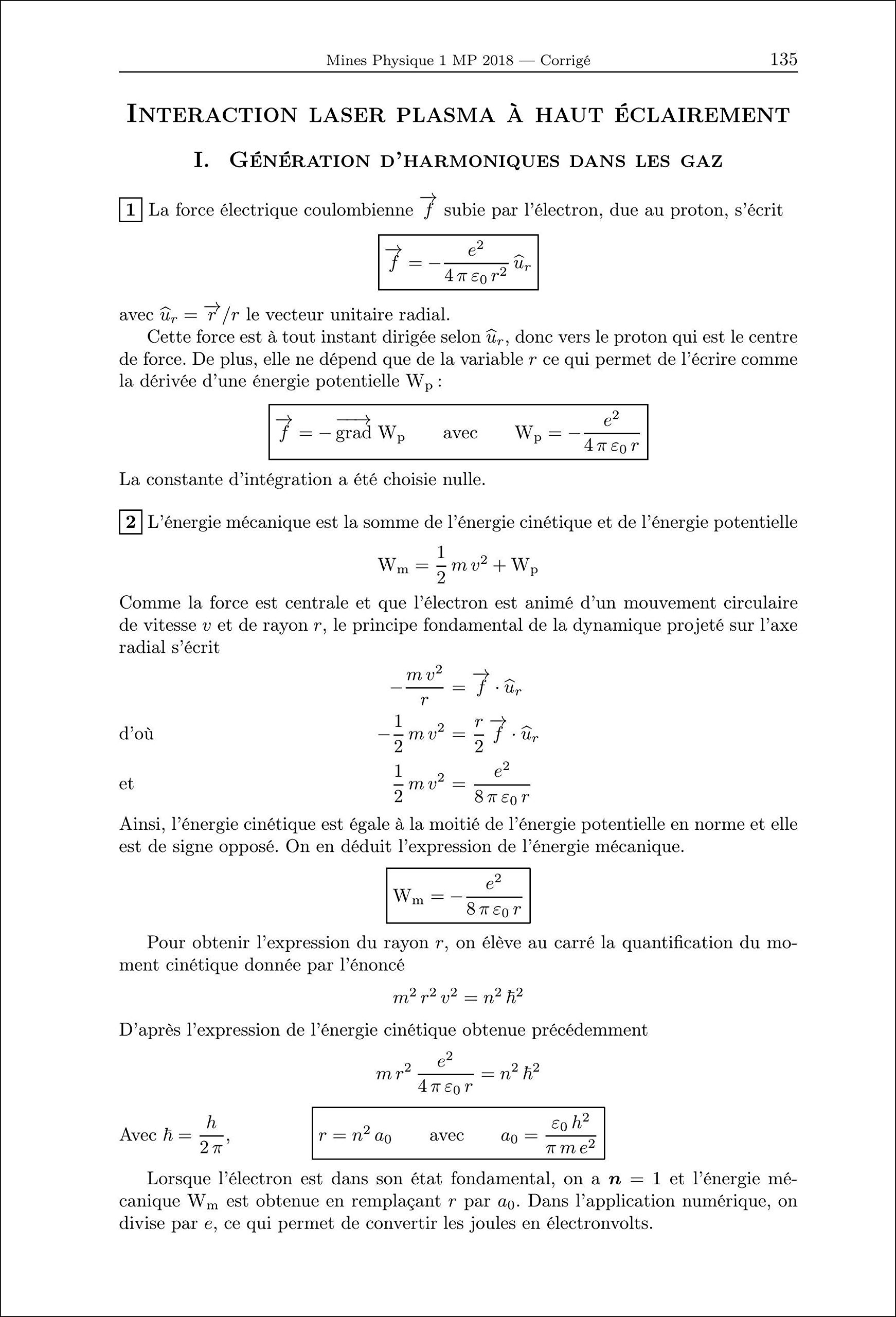 Physique Modélisation Chimie Mp Collectif 9782351413494
