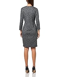 Anne Klein 3/4 Sleeve Animal Printed Jersey Wrap
