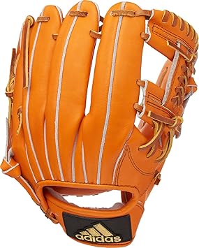 Amazon Adidas アディダス 野球 軟式 内野手用グラブ Dmt68 タクティルオレンジ Bs1085 Lh Adidas アディダス グラブ ミット