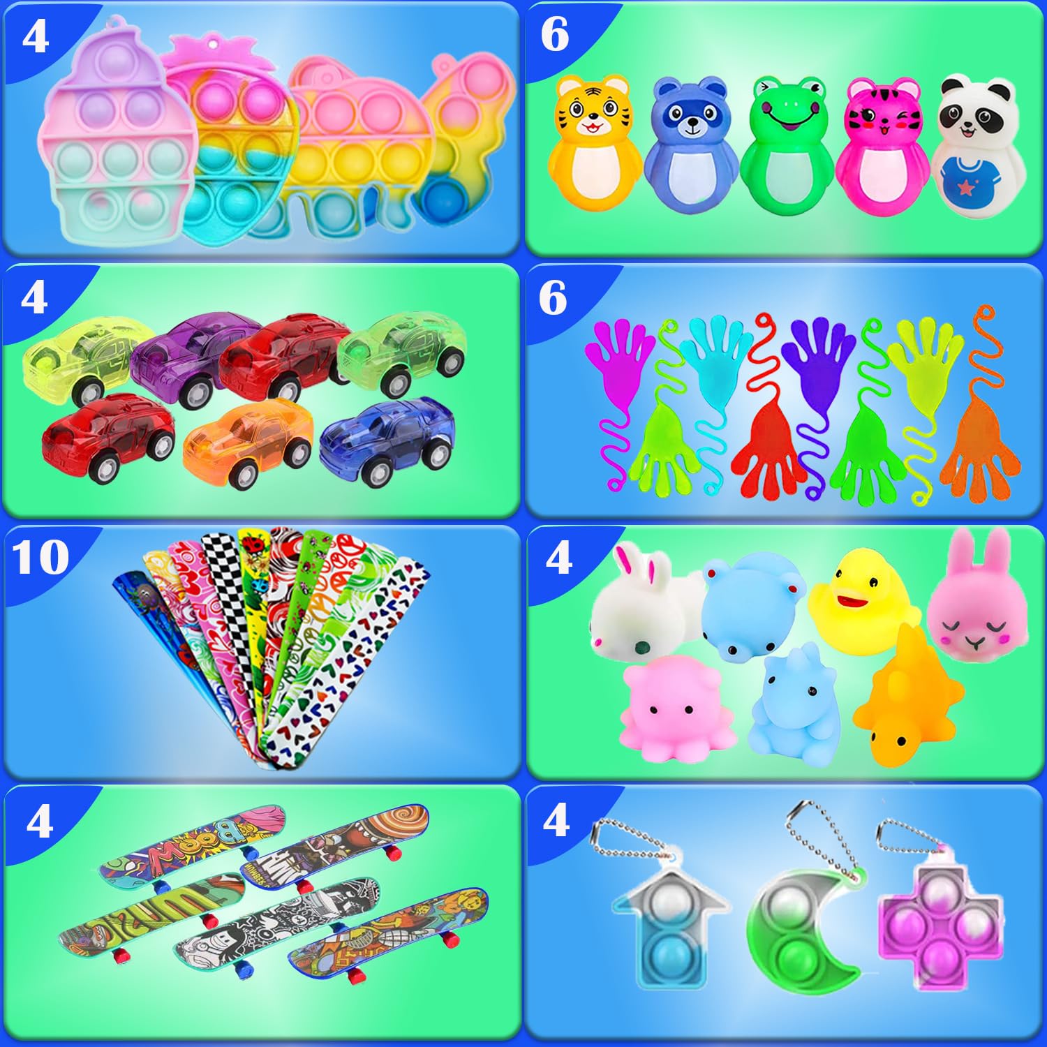 148 Pcs Party Favors for Kids 4-8-12 Assortment Toy,Treasure Box Toys for Classroom Prizes Reward,Carnival Prizes,Goodie Bags Stuffers Pinata Fillers,Stocking Stuffers for Boys and Girls