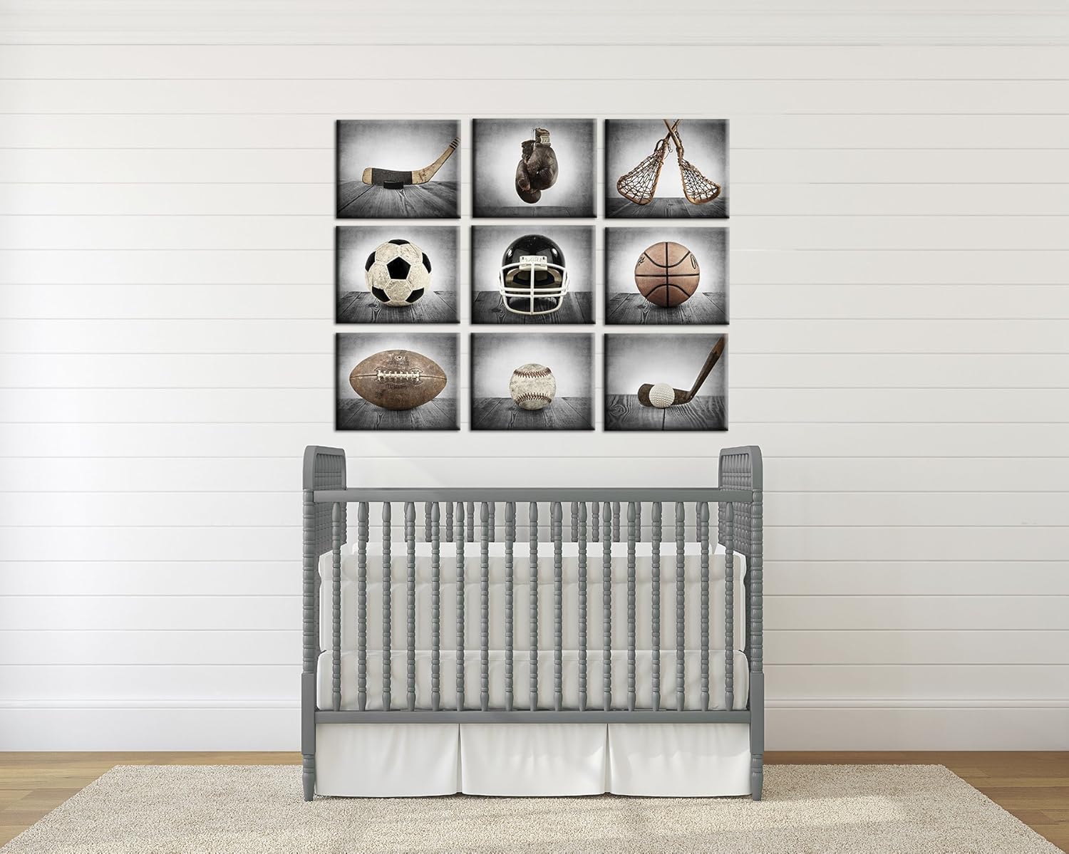 sports nursery decor