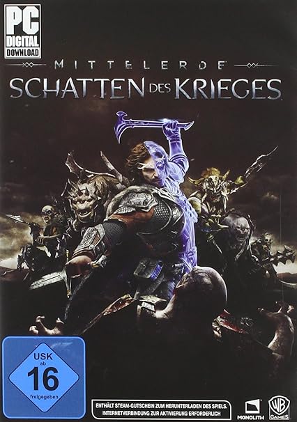 Mittelerde: Schatten des Krieges -Standard Edition - [Code in the Box]- [PC]