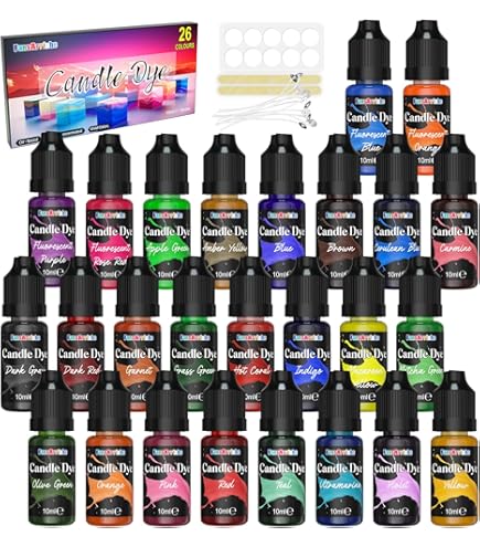 Marabu 1805000009882 Candle Pen Set, 10 Candle Pens Of 25 Ml, Creamy - View #4