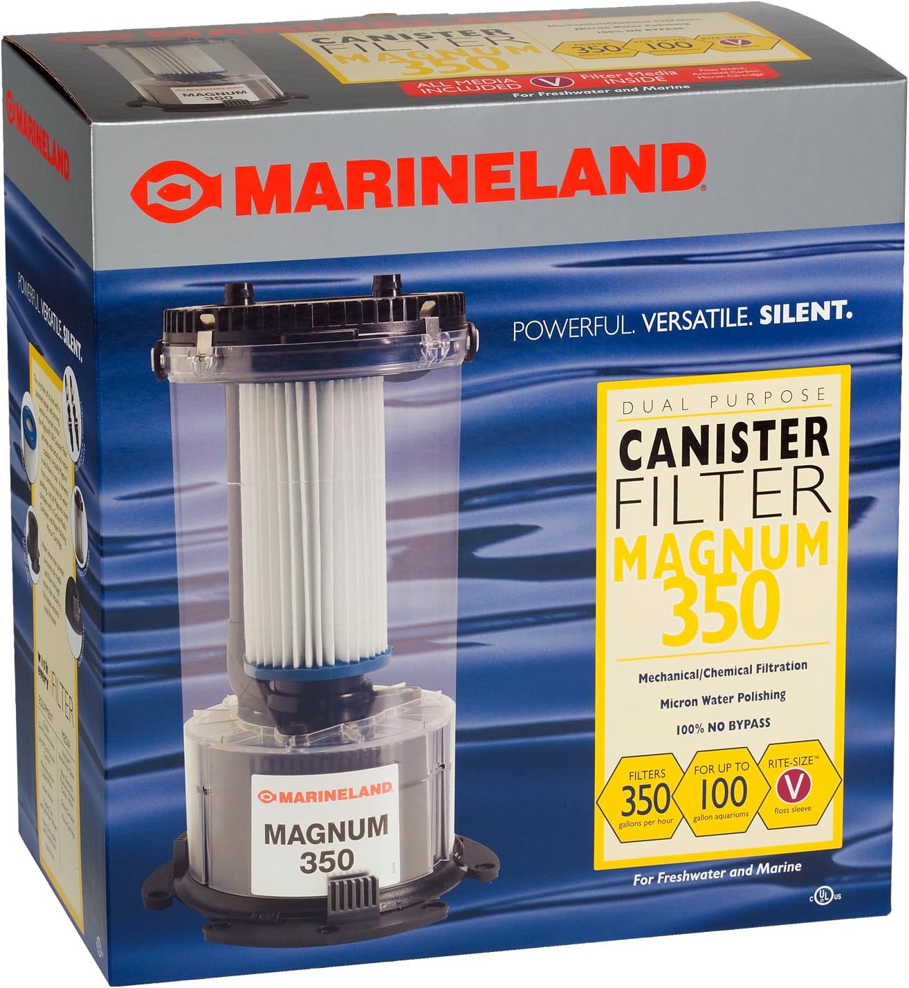 MarineLand PC0350C Dual Purpose Canister Filter, Magnum 350 Amazon.co
