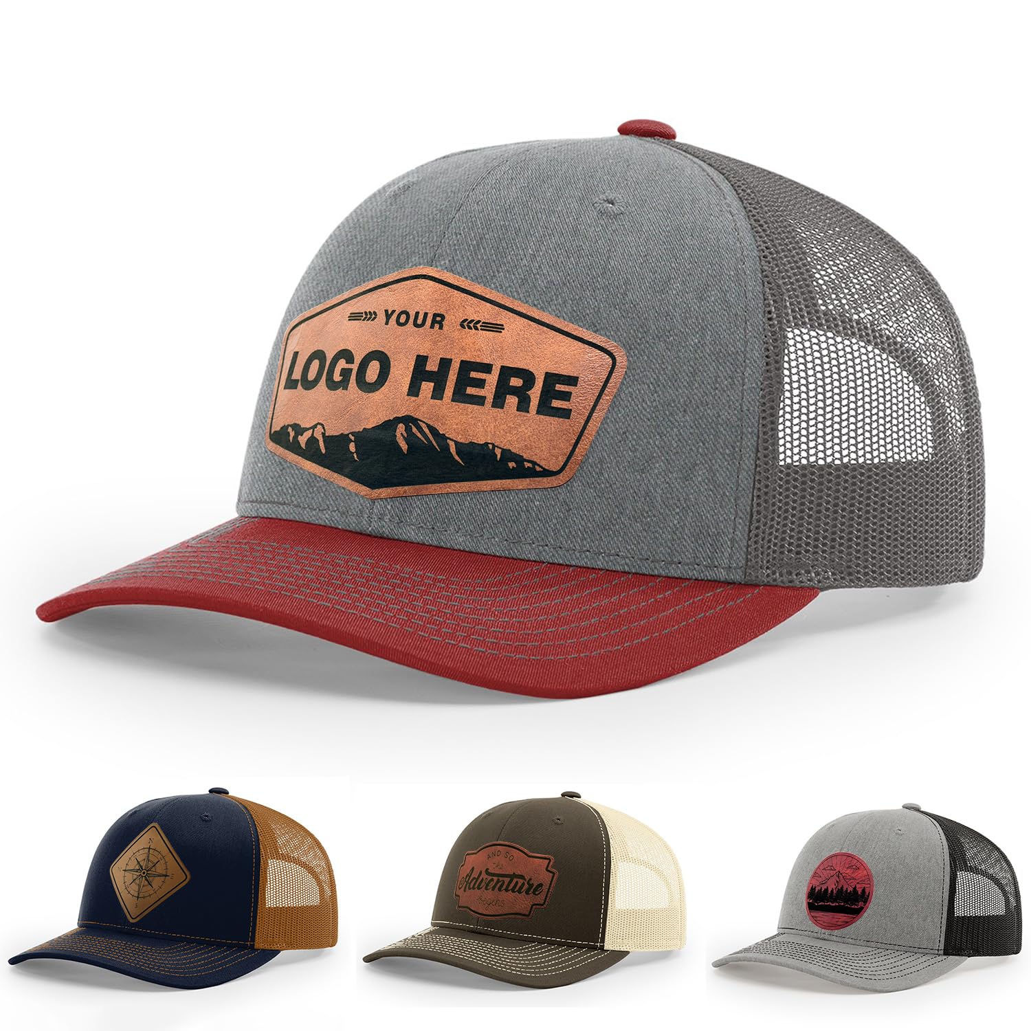 2-Pack Personalized Custom 112 Style Trucker