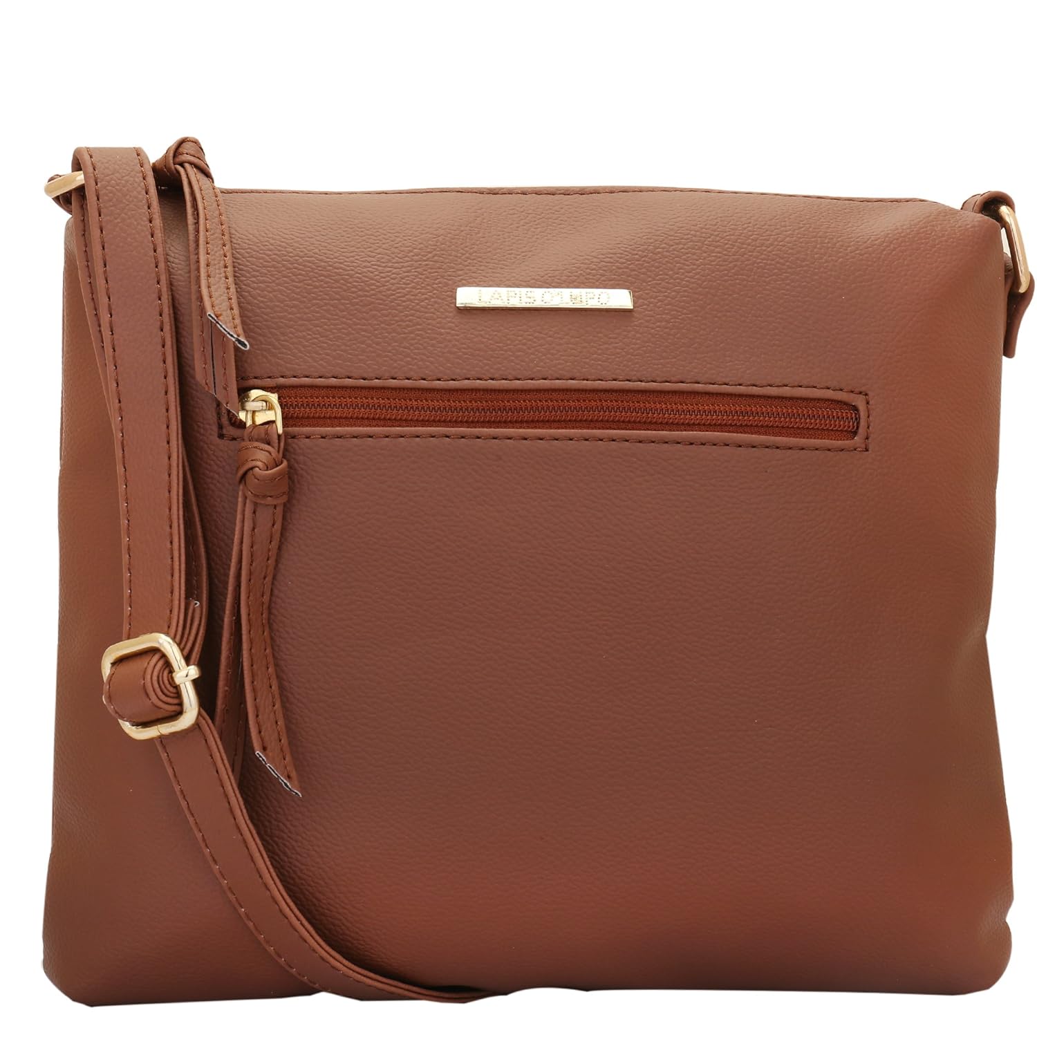 lapis o lupo windsor women's sling bag (tan)