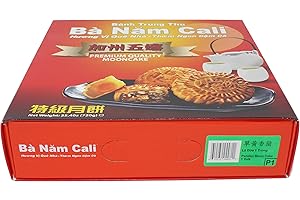 Ba Nam Cali Mooncake - Pandan(Lá Dú'a) - (1 Yolk)