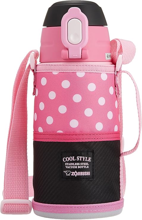 Amazon Co Jp 象印 水筒 直飲み ステンレスクールボトル 0 6l ピンクブラック Sd Jk06 Bp ホーム キッチン