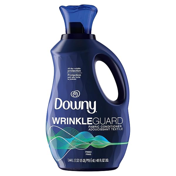 DOWNY WRINKLEGUARD LIQUID FABRIC SOFTENER & CONDITIONER, FRESH,...