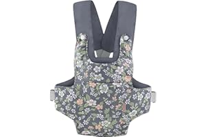 GAGAKU Baby Doll Carrier for Toddlers, Kids Toy Reborn Dolls Carrier for Little Girls, Baby Dolls Accessories - Gray - Leaf