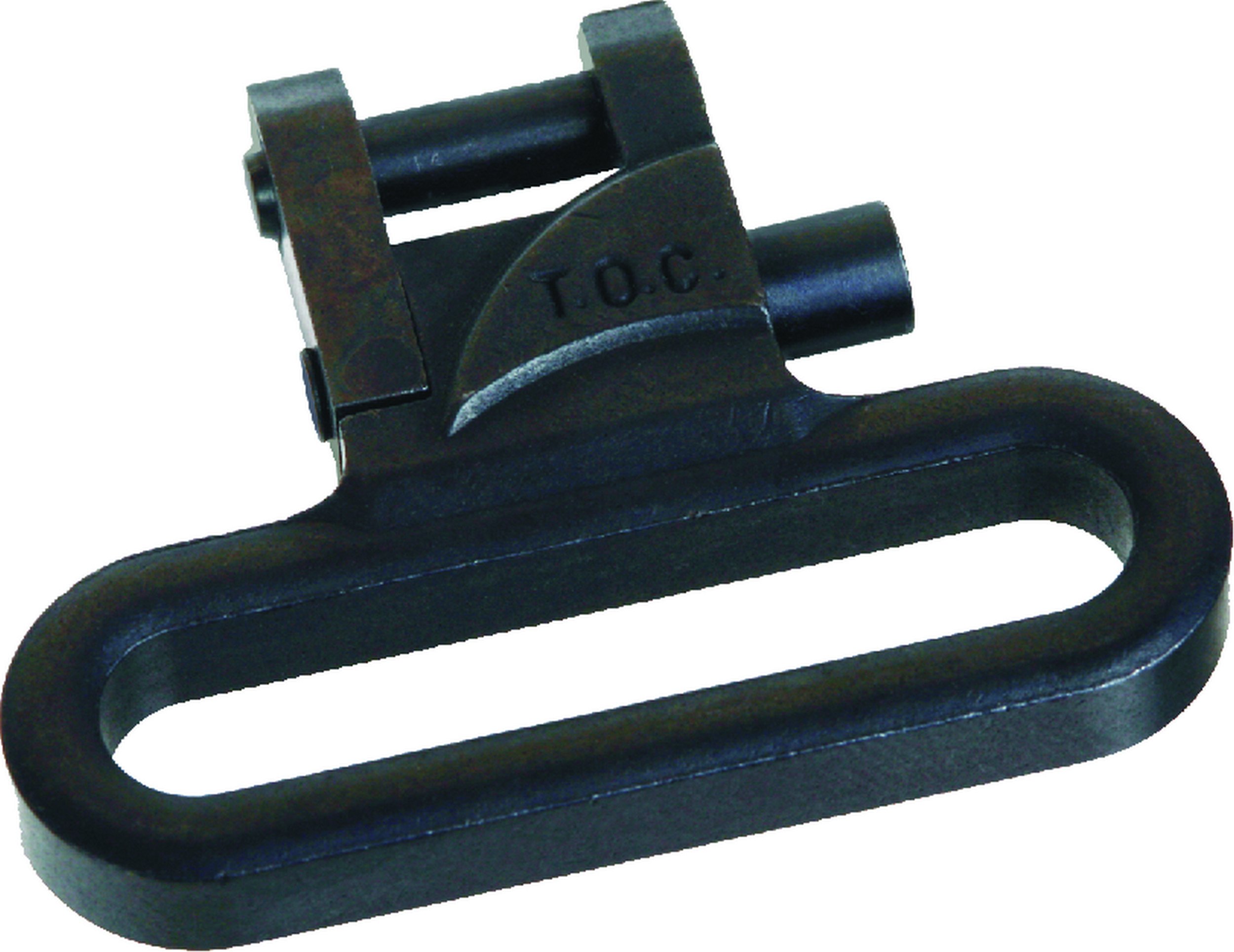 The Outdoor Connection Oxide Finish Talon Q/R Sling Swivels, 1.25-Inch,Black