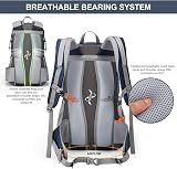 MOUNTAINTOP 40L Hiking Backpack Water Resistant Daypack 55x33x20cm view 4