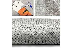 TUFT DREAM Tufting Cloth, Non-Slip Rug Backing Felt Cloth for Tufted Rugs, Secondary Backing Fabric for Tufting, Punch Needle, Non Slip Area Rug, 68x40 in