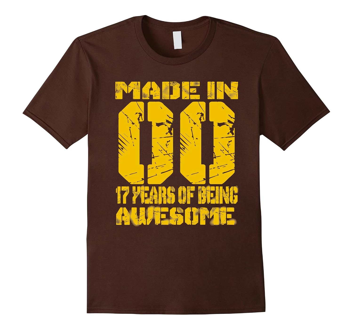 2000 Authentic 17 Years Old 17th B-Day Birthday Gift T-Shirt